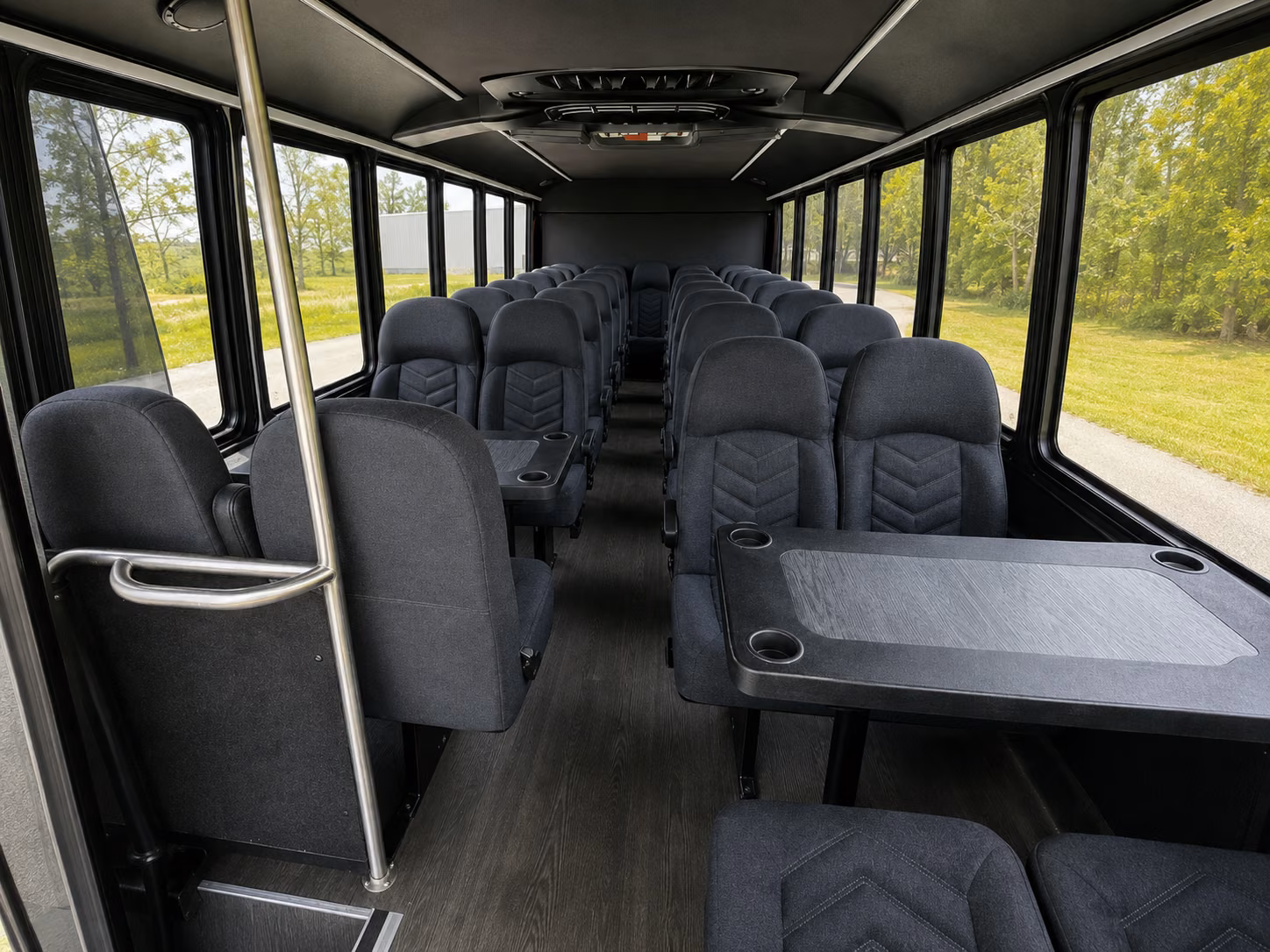 hempstead 20 passenger minibus inside