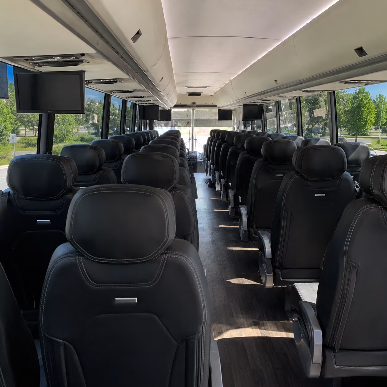 hempstead charter bus rentals for corporate campuses and office parks
