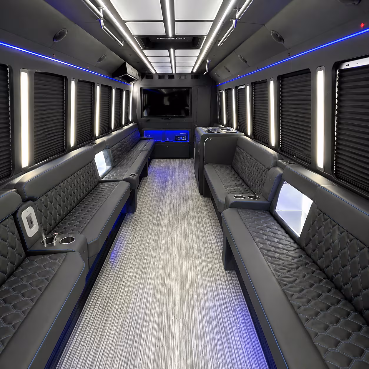 hempstead party bus rentals inside