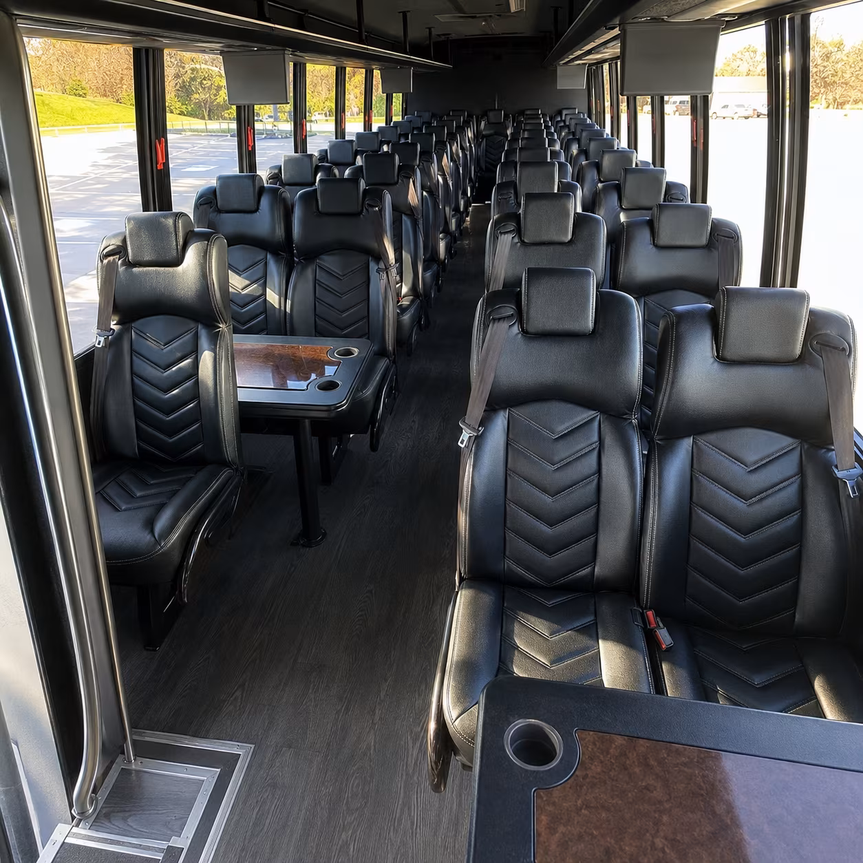 hempstead school event transportation onboard seating