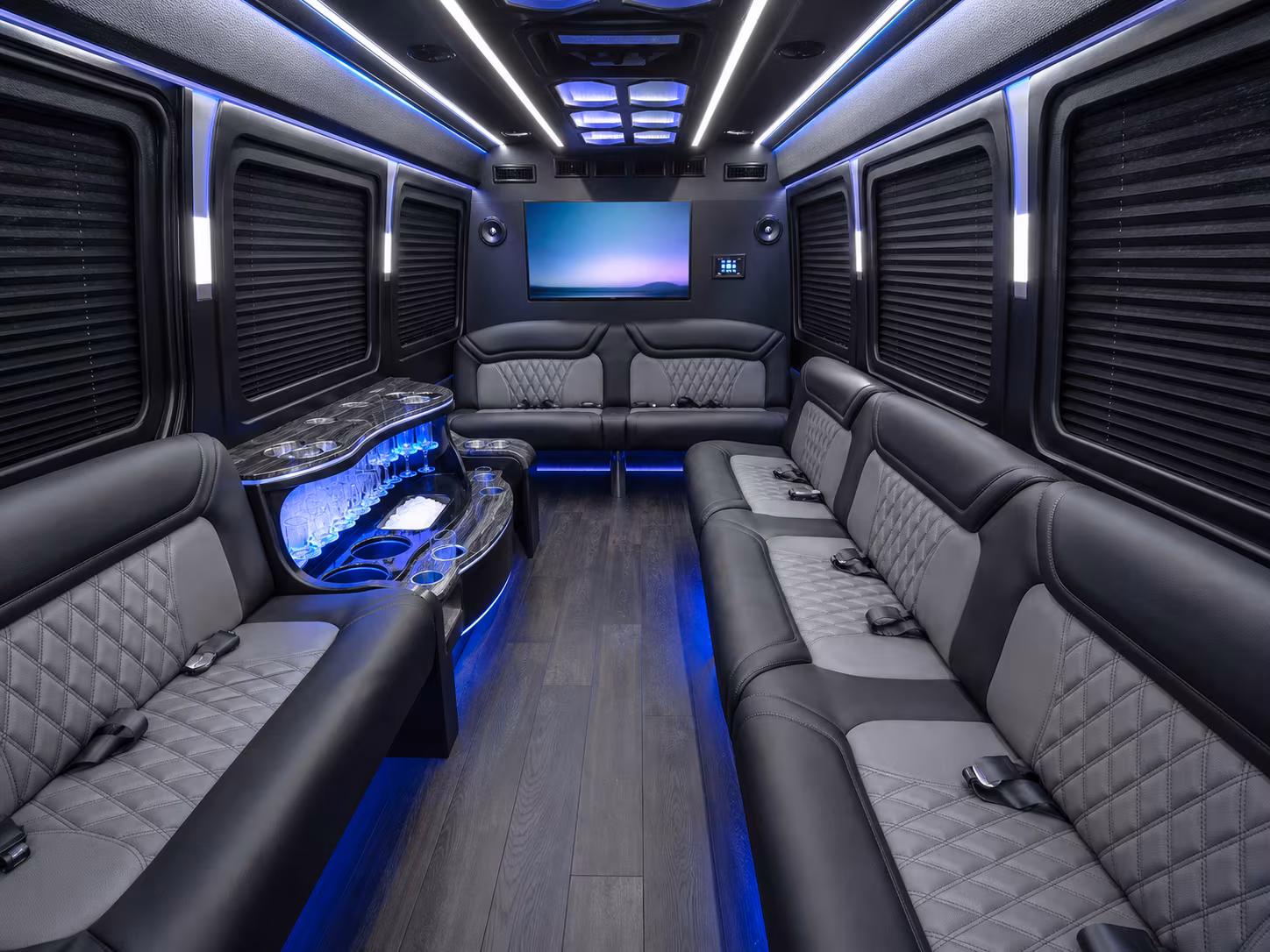 hempstead sprinter limousine interior