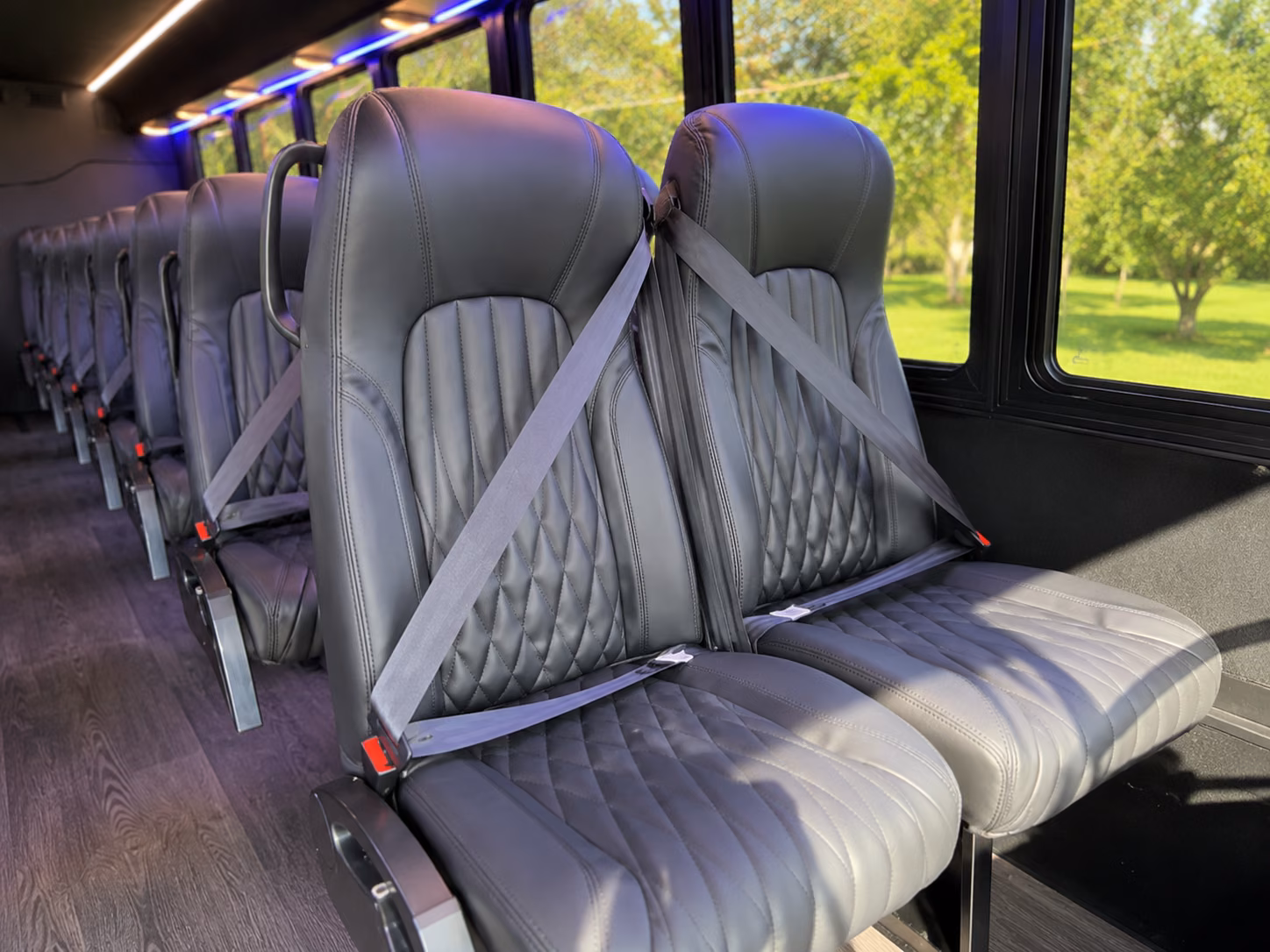 hempstead wine tour brewery transportation onboard seating